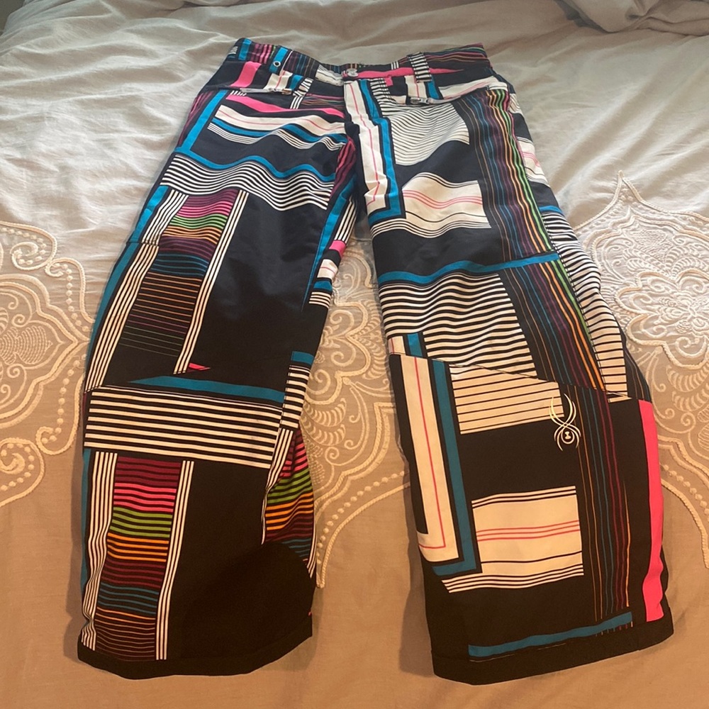 Spyder girls ski pants